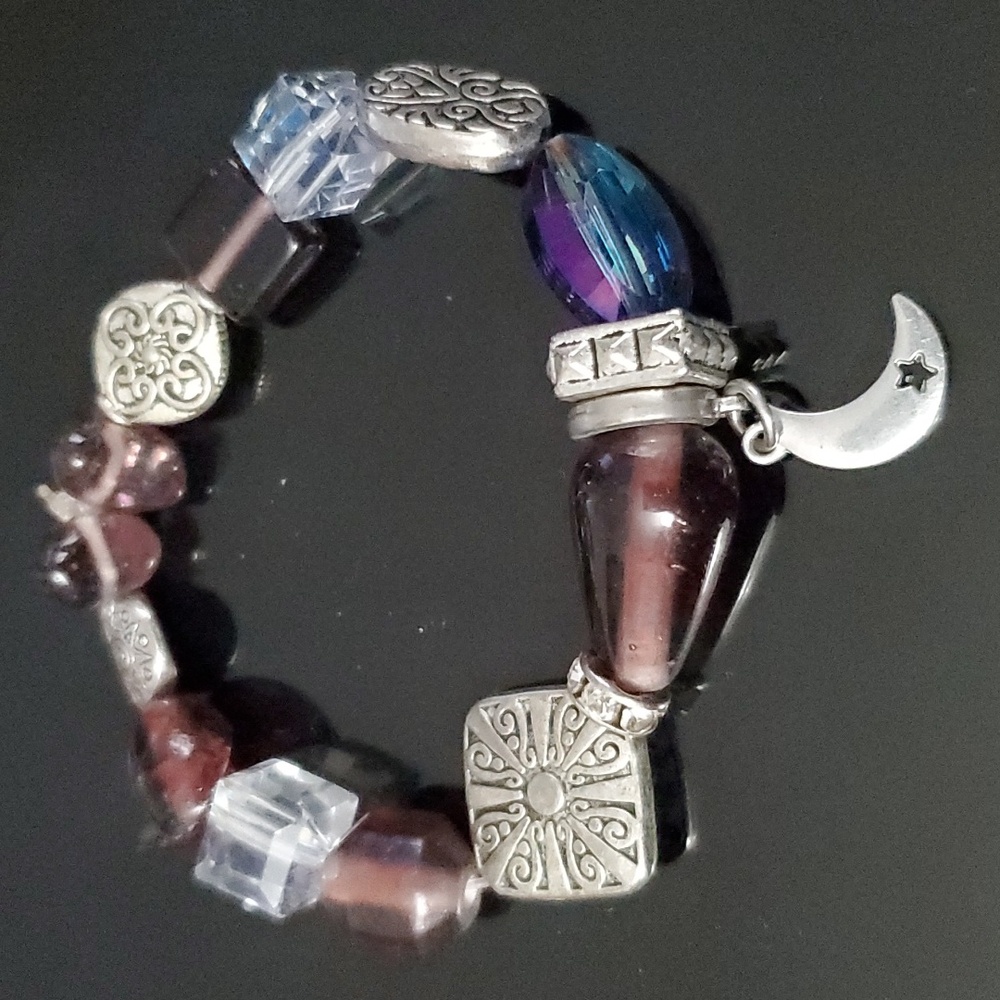 Gem Stone Beaded Bracelt